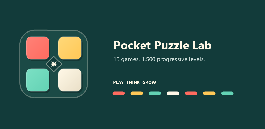 Pocket Puzzle Lab game collection artwork